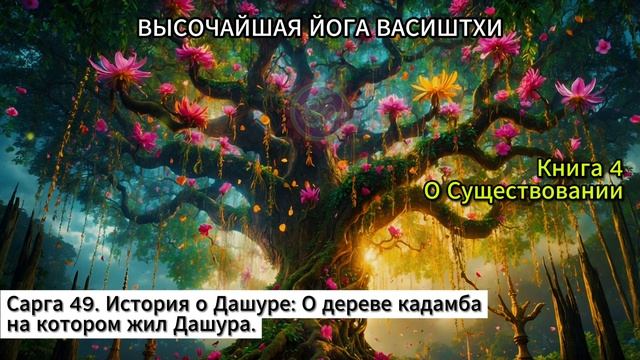 Йога Васиштхи | Книга 4 - [Сарга 49/62] О дереве Кадамба на ? смотреть онлайн