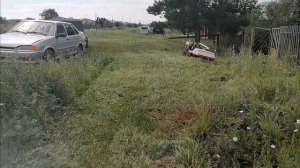 Косилка- мульчер на радиоуправлении.