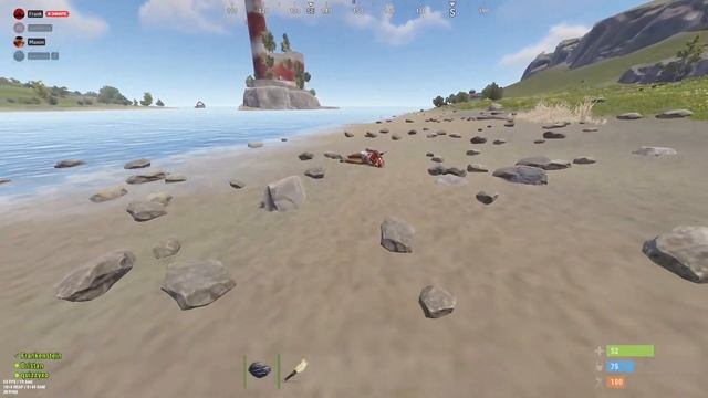 ПРОХОЖДЕНИЕ РАСТ/RUST ЗА 10 СЕКУНД С КАМНЯ ДО КАЛАША. смотреть онлайн