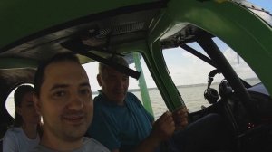 Прогулка на самолете - амфибии Орион СК-12. Взлет и поса?