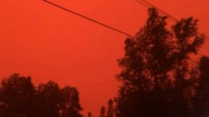 Апокалиптичное небо в Канаде