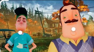 сосед стал странно вести себя