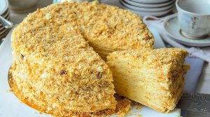 ТОРТ НАПОЛЕОН классический рецепт с заварным кремом