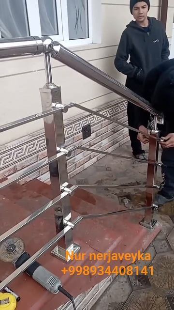 нержавейка перила барер нархлари nerjaveyka perila vodiy narxlar #andi смотреть онлайн