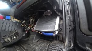 Замена радиатора печки Scania 143