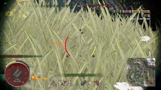 WOT PS4 2 раза не пробил или пролетело сквозь танк?