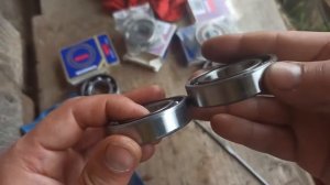 Подшипники NSK подделка  в сравнении с б/у AПП Россия