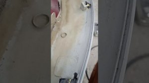 Ремонт креплений накладки крыла