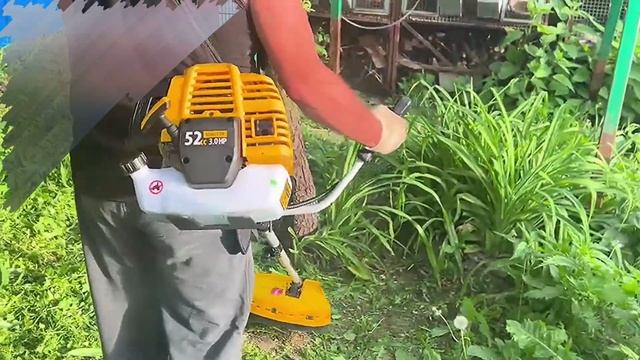 Триммер бензиновый Denzel DGT-52 смотреть онлайн