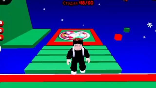 НОВОГОДНИЙ ОББИ В РОБЛОКСЕ🎄 | НОВОГОДНИЙ ПАРКУР❄️ смотреть онлайн