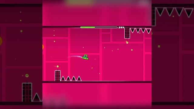 Прохождение Stereo Madness в Geometry Dash смотреть онлайн