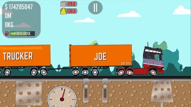 Дальнобойщик Джо перевозим песок на стройку стадиона