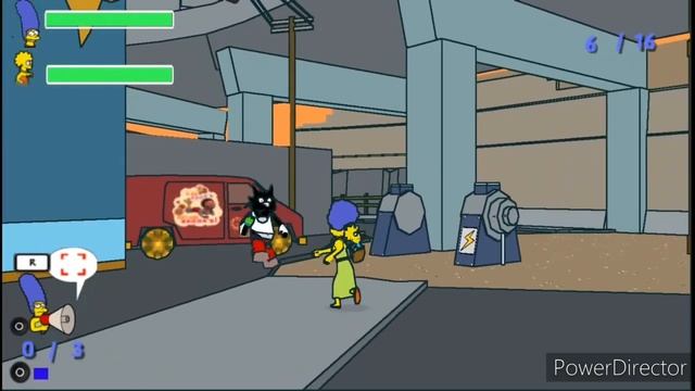 Прохождение Симпсоны Часть 5 PSP Без комментариев