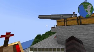Minecraft Create Mod 1.19.2 АвтоЗарядная Пушка