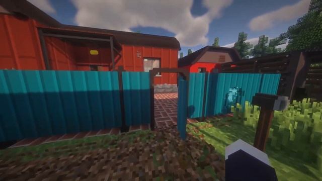 Карта Деревни в Майнкрафт!