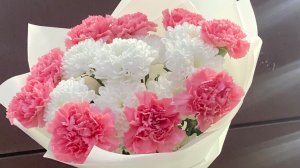 Букет Дуо «хризантема и диантусы»