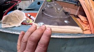 Лодка Неман 2 доработка кормовой части