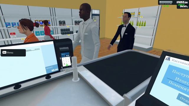 НАНЯЛ КАССИРА! ТЕПЕРЬ БИЗНЕС ПОЙДЁТ В ГОРУ В SUPERMARKET SIMULA смотреть онлайн
