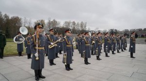 Церемония возложения венков и цветов ко дню победы. Репортаж