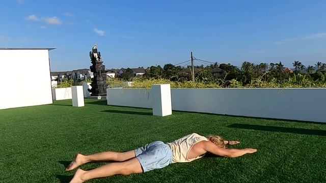 Лодочка и сведение лопаток