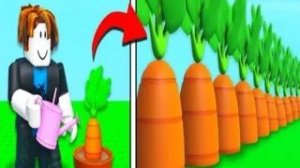 Играем в Роблокс Вырасти Сад с Пашулей