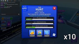 Как получить новый бейдж The Hunt в Blade Ball! | The Hunt #3 | Roblox