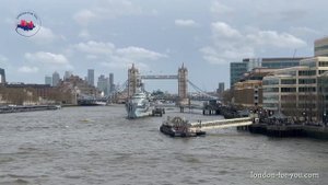 1663 Лондонский мост Tower Bridge