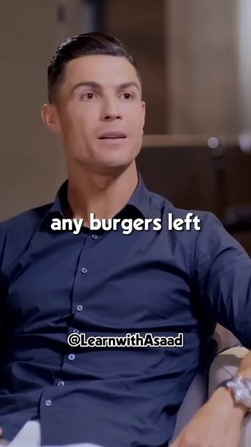 Cristiano Ronaldo telling about his struggling days when they couldn't afford burgers смотреть онлайн