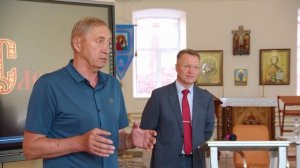 Выступление президента федерации самолетного спорта области А. А. Воробкало 30.05.2025