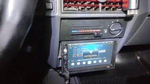 Установил на Славуту магнитолу 1din 7010 B