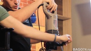 Дрель алмазного бурения ALTECO DD 1713 S в комплекте со стойк