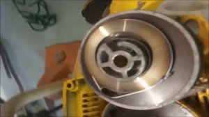 Замена пружины стартера Тайга 214 на пружину от Husqvarna 137