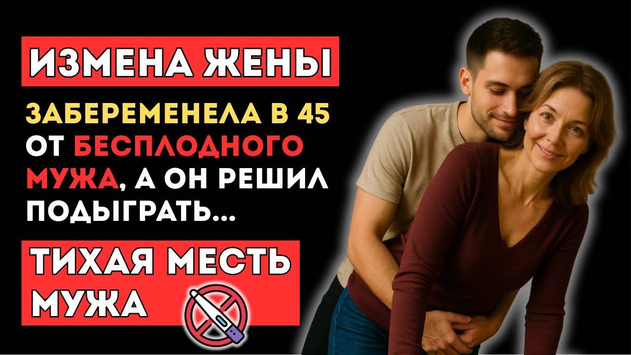 😡 ИЗМЕНА ЖЕНЫ. Забеременела  от бесплодного мужа. История измены, история из жизни