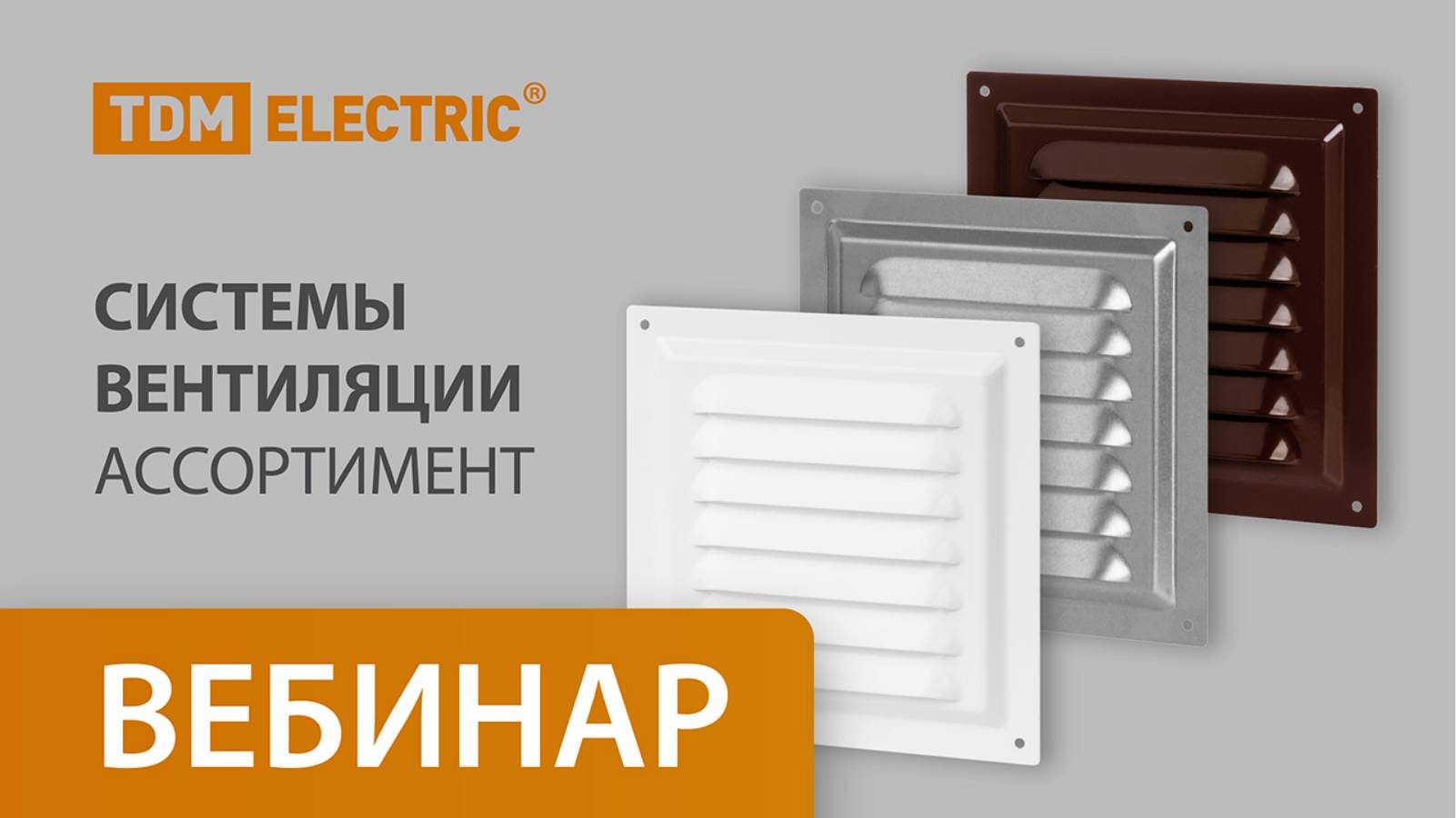 Системы вентиляции ТМ TDM ELECTRIC