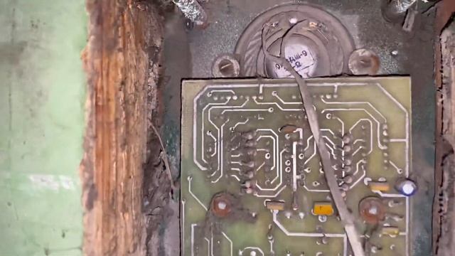 Домофон Секрет. Что сзади ? (2 часть). Плата индикации