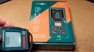 Bosch GLM 40 vs FinePower LSF60. Дальномеры