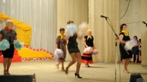 Красный Луч-выпускные 2012-родители зажигают