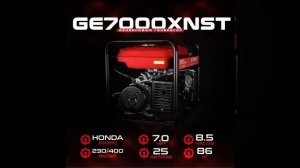 Бензиновый рамный генератор HND GE7000XNST