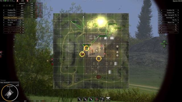 "Ground War: Tanks" пристроил писюка , а вынимать не научился😱 смотреть онлайн