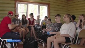 Летняя смена юных пожарных стартовала в тюменском лагере "Снежинка"