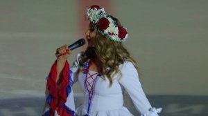 Наталия Иванвоа – Я в России (Открытие хоккейного турнира «Кубок Победы»)