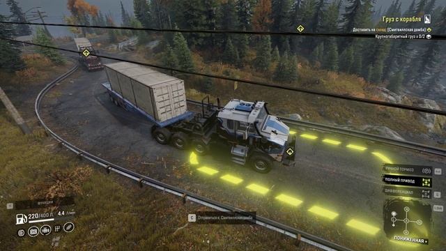 SnowRunner 085 Прохождение. Грязное дельце. Внезапно Мичиган смотреть онлайн