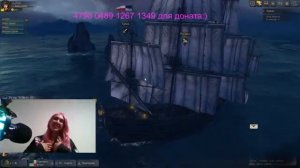 Девушка в World of Sea battle Я познаю свой новый предел