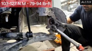 как заменить подшипник ступицы переднего колеса ... kia f