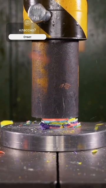 Гидравлический пресс давит предметы часть 8 (до конца!) смотреть онлайн