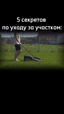🔔Топ 5 секретов по уходу за участком💯