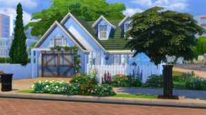 ДОМ МОЛОДОЙ СЕМЬИ / HOME YOUNG FAMILY /  Строительство The Sims 4 / Mulena Sims 4