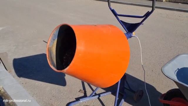 Отзыв на бетономешалку МиК-Профессионал 120 литров #1 | К смотреть онлайн