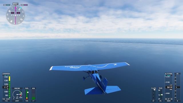 Microsoft Flight Simulator 2020 |LEBB Бильбао-LFBD Бордо IFR полет смотреть онлайн