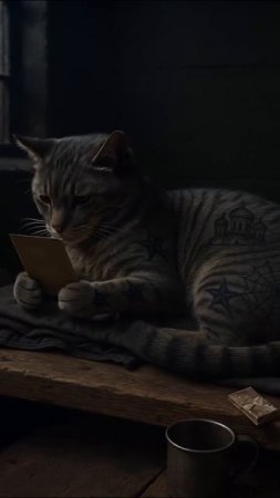 Кот в заперти